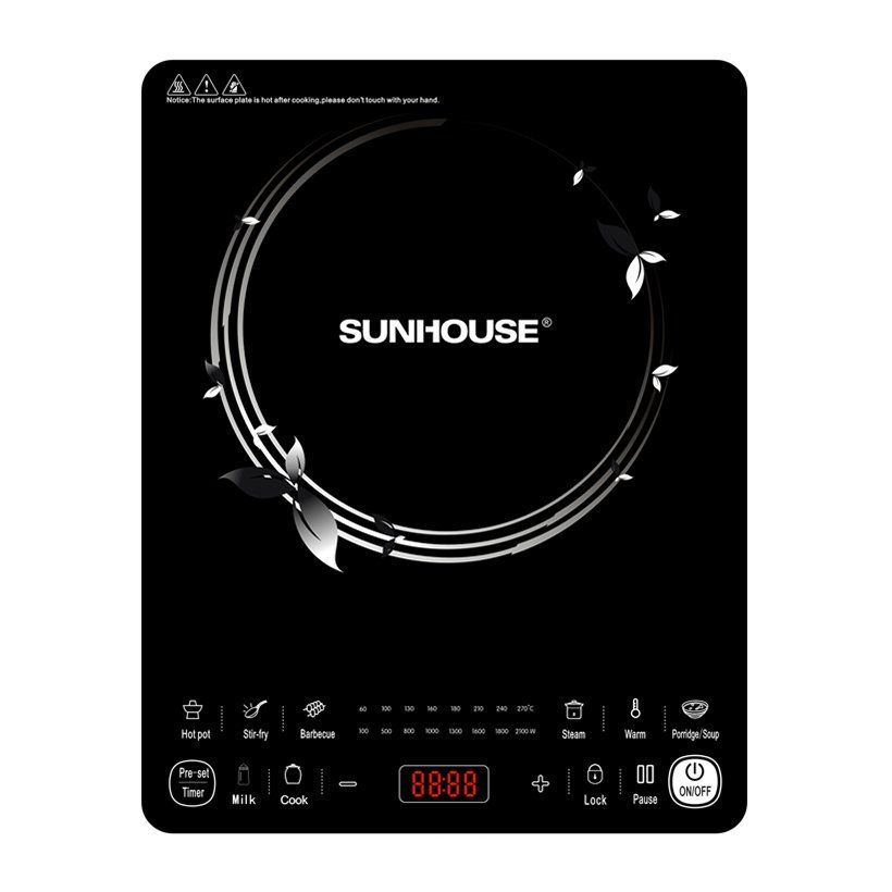 Bếp từ Sunhouse SHD6861 2000W - Hàng Chính Hãng
