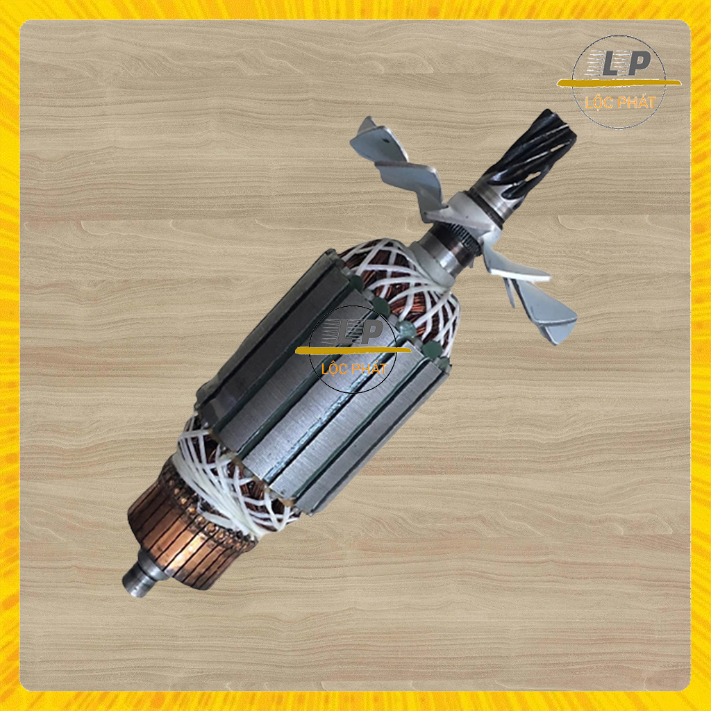 Rotor máy cắt sắt cho Maktec 8 Răng Thân 56mm Dài 200mm