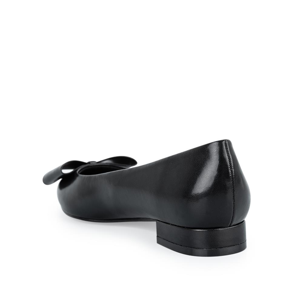 Giày búp bê nữ mũi nhọn họa tiết nơ Sablanca BB0065