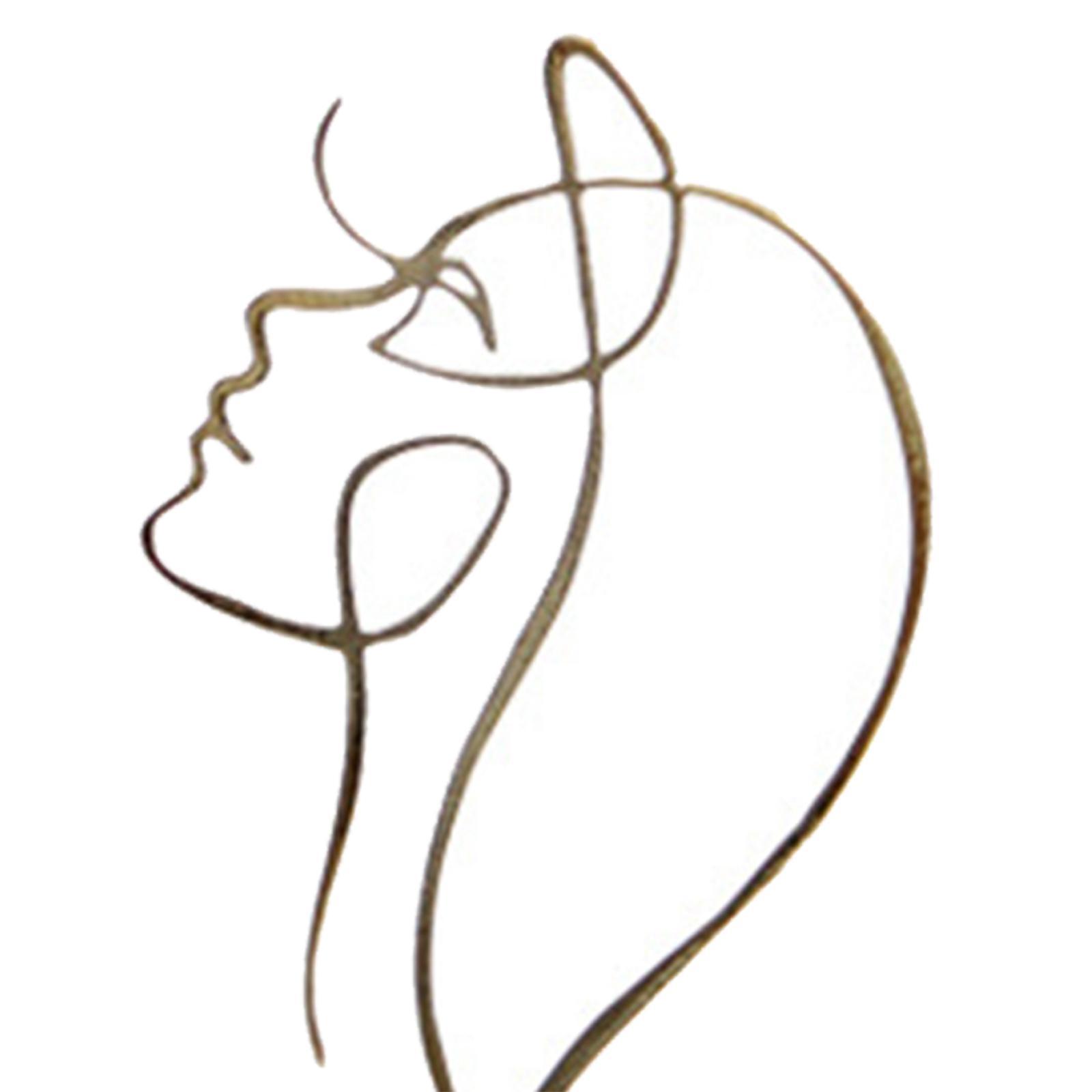 Looking up Women Face Figures Statue  Burner Human Sculptures for Home