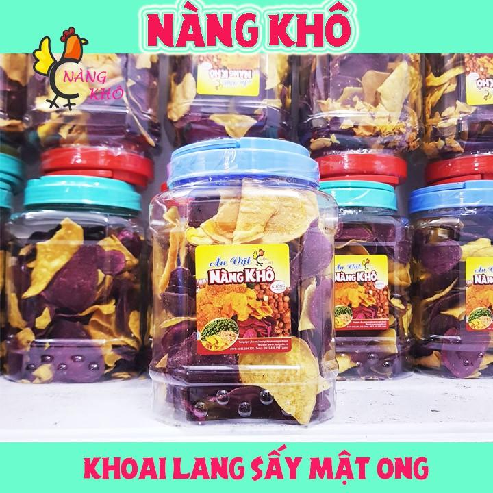 500g khoai lang sấy giòn tẩm mật ong  | Nàng Khô