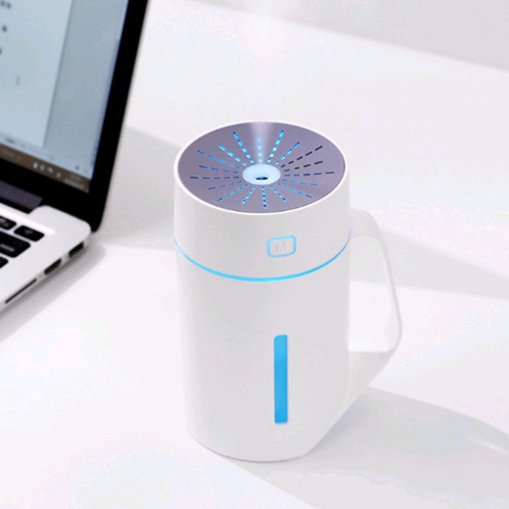 USB Ultrasonic Humidifier LED Light Air Purifier Aroma Diffuser