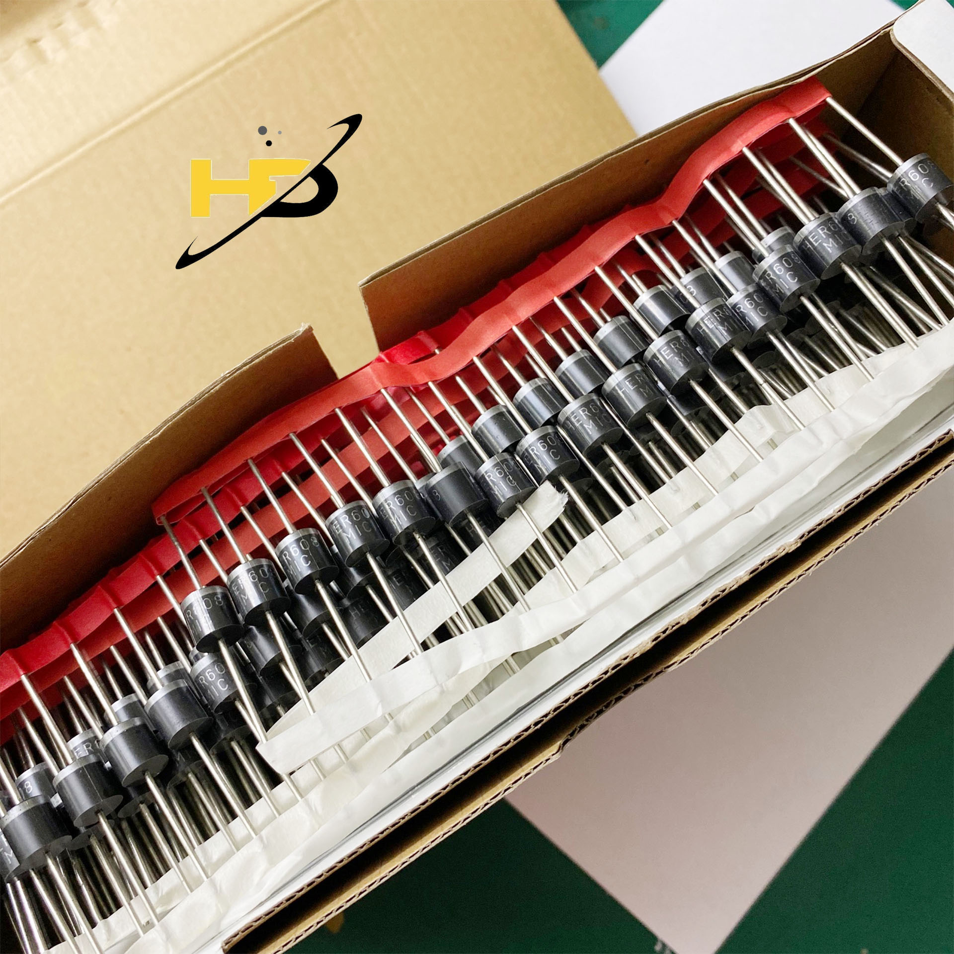 Diode Xung HER608 6A 1000V Đóng Dây