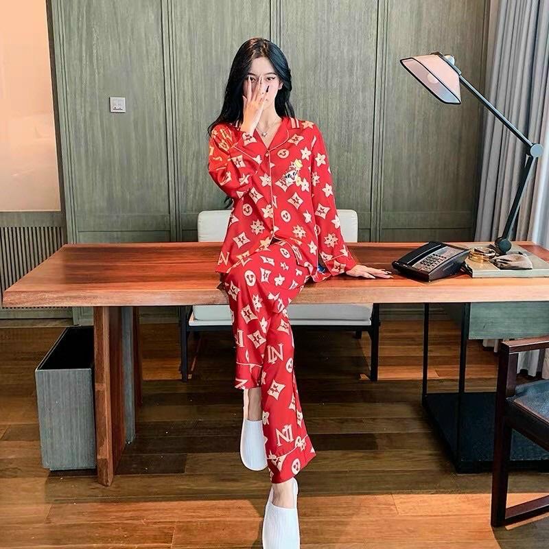 PYJAMA HOẠ TIẾT EO VÌ THẦN TÀI CAO CẤP