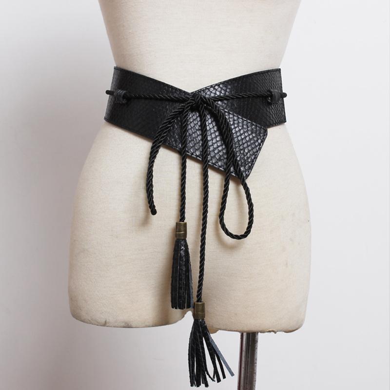 Hot thương hiệu Thời Trang desgin rộng Thắt Lưng Da cho phụ nữ ăn mặc nữ tua dài dây đeo Vàng giản dị dây thắt lưng Người Phụ Nữ chất lượng Cao