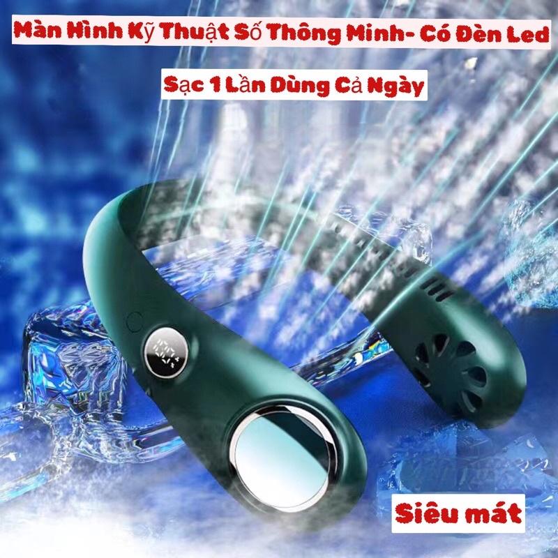 Quạt MiNi Đeo Cổ Không Cánh Tiện Dụng ( sẵn hàng