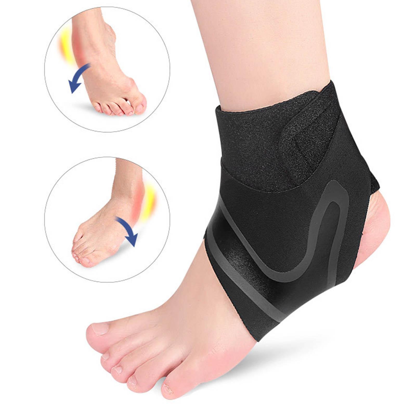 Ankle Support Brace Foot Wrap Sleeve Protective for Tendons Swelling Adults Fitness