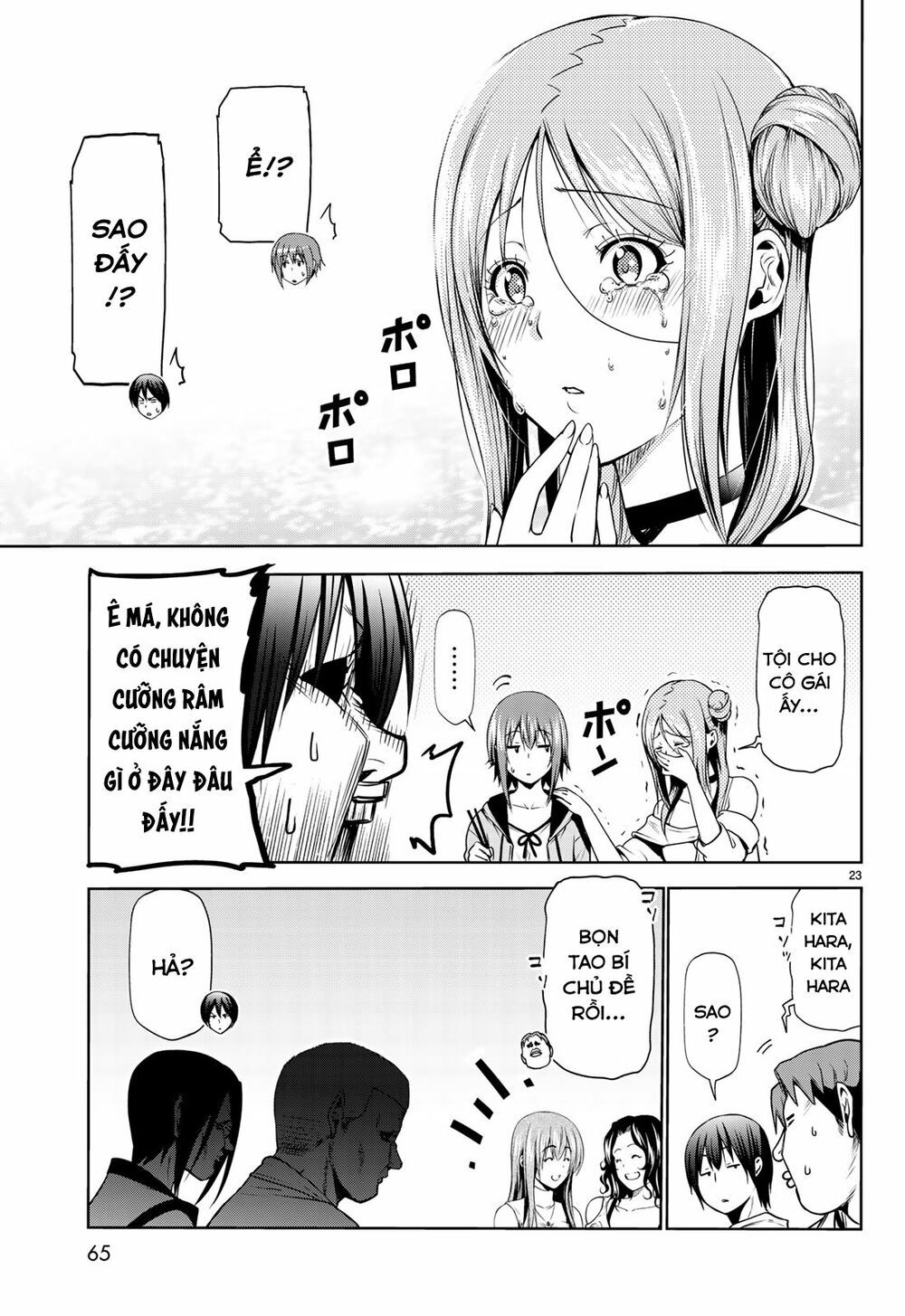 cô gái thích lặn - grand blue chapter 59 23