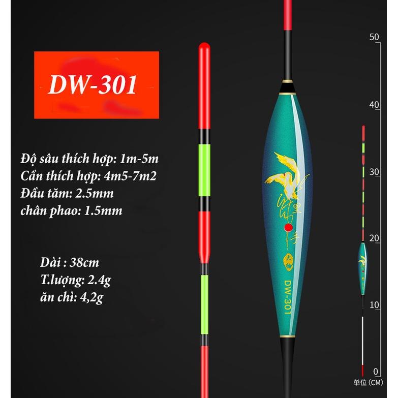 Phao Câu Đài Săn Hàng Hạc Trắng DW Phao Câu Cá Sơn Huỳnh Quang Chống Thấm Cao Cấp