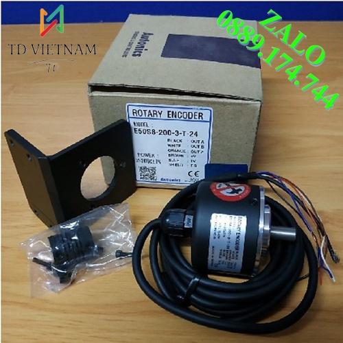 Bộ mã hóa vòng quay encoder autonics E40S6 E50S8 E40S8 xung 100 360 500 600 1000 1024 2000 2500 3600 p/r