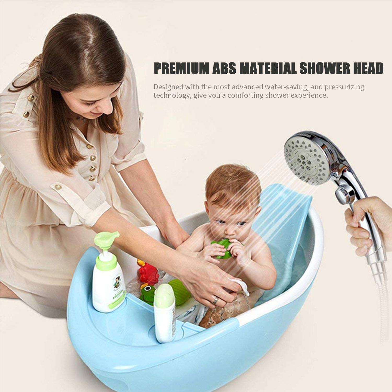 Đầu vòi sen cầm tay áp suất cao G1 / 2 Có thể điều chỉnh