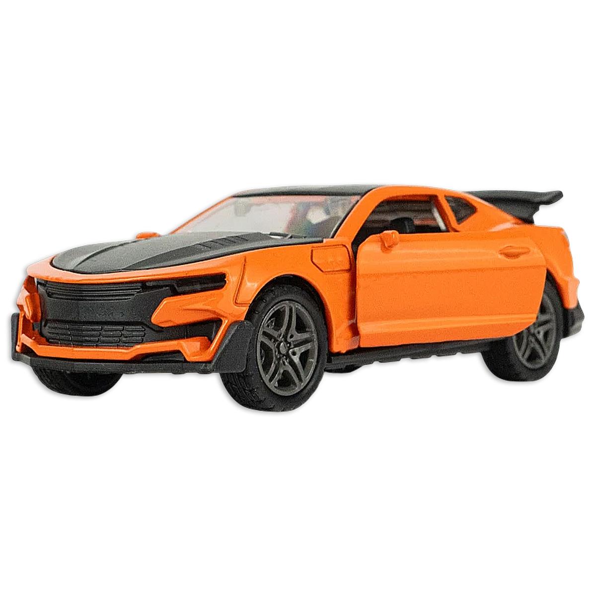 Đồ Chơi Mô Hình Xe CC Ba Cửa Chạy Trớn - Toys&amp;Joys 53235 - Màu Cam