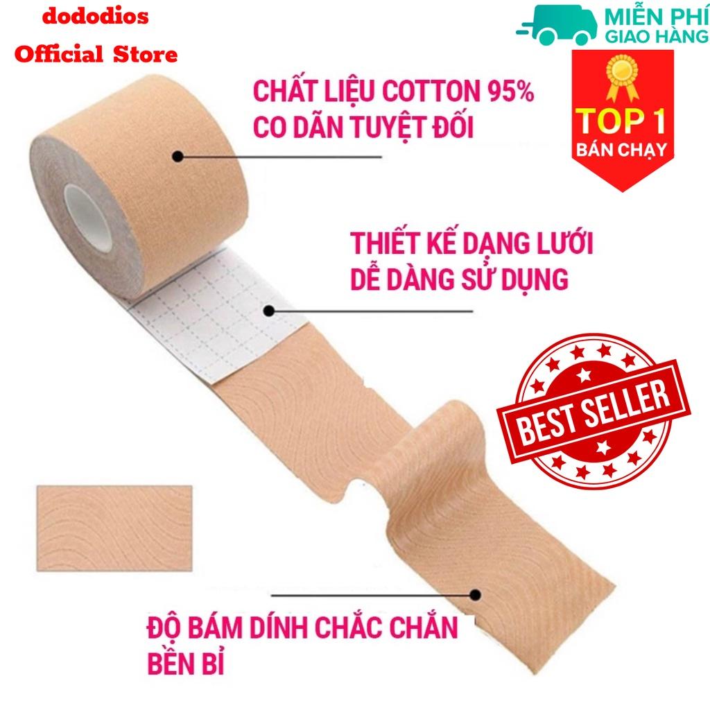 Băng keo dán cơ thể thao dododios chất liệu cao cấp chống chấn thương, bảo vệ trong quá trình tập gym