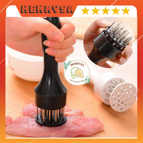 Dụng cụ đâm thịt, làm mềm thịt, đầm bì bằng tay tiện dụng - Henrysa