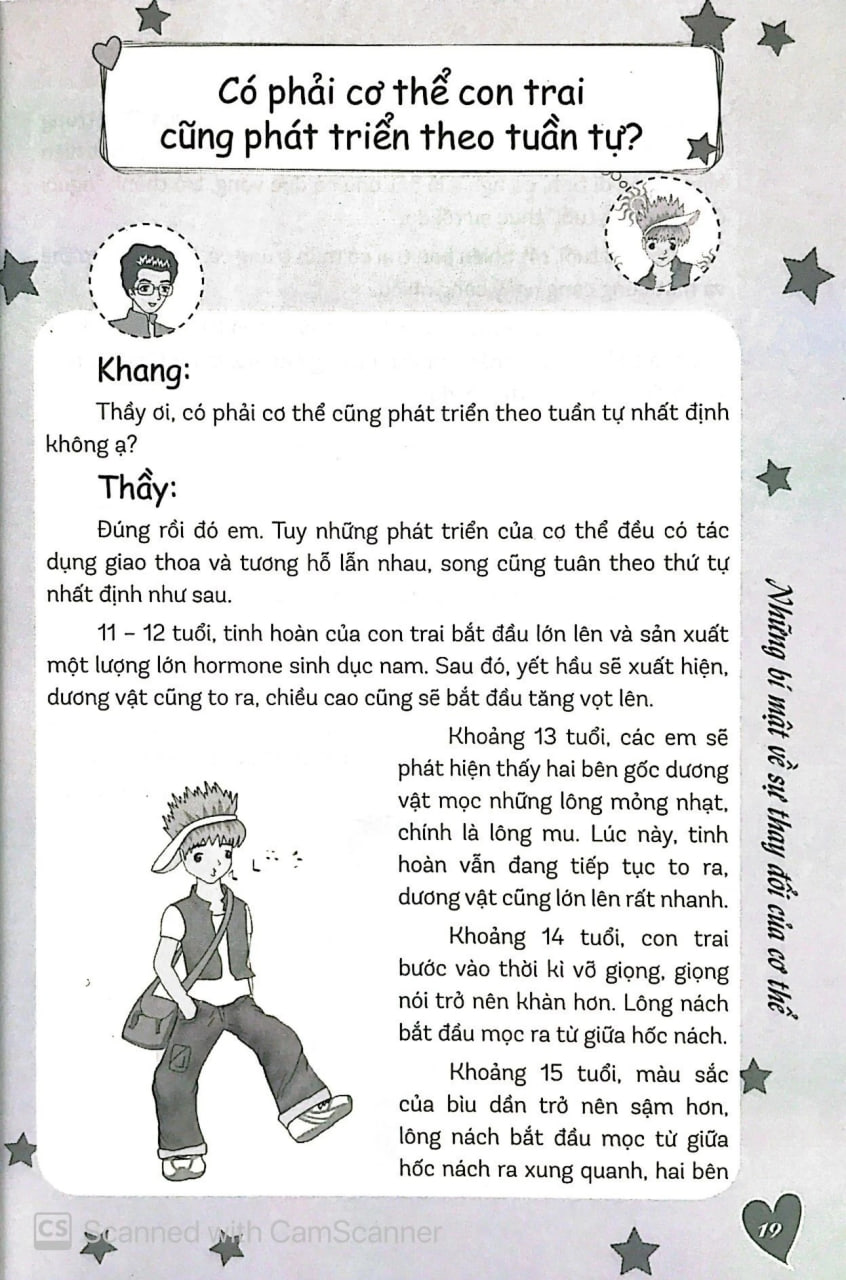 Sách Cẩm Nang Tuổi Dậy Thì Dành Cho Bạn Trai