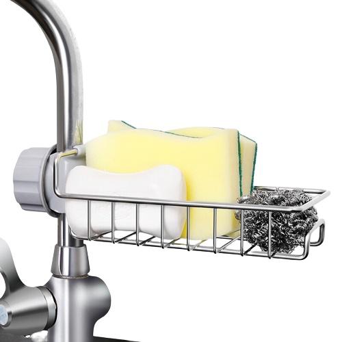 Giá Kệ inox để đồ rửa chén bát gắn vòi nước tiện lợi