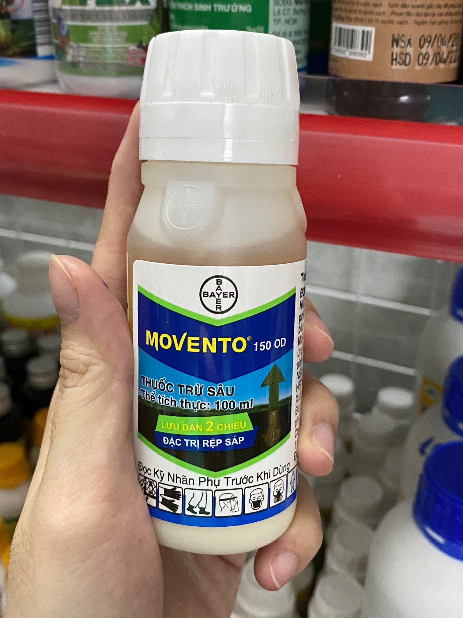 MOVENTO chuyên trừ rệp sáp, rệp muội và bọ trĩ hại cây trồng - chai 100 ml