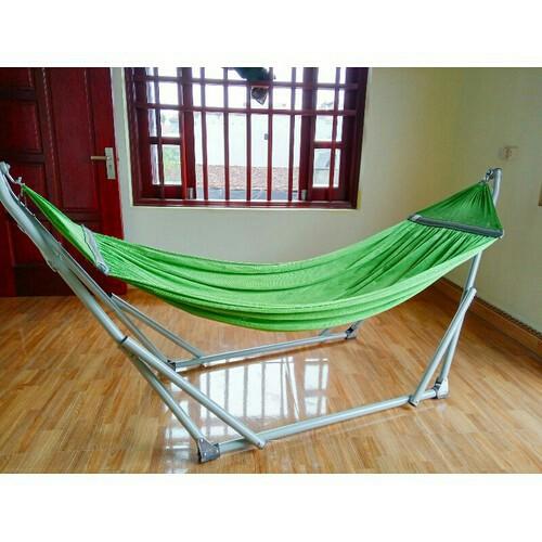Võng xếp sơn khung tĩnh điện phi 32 sai đại