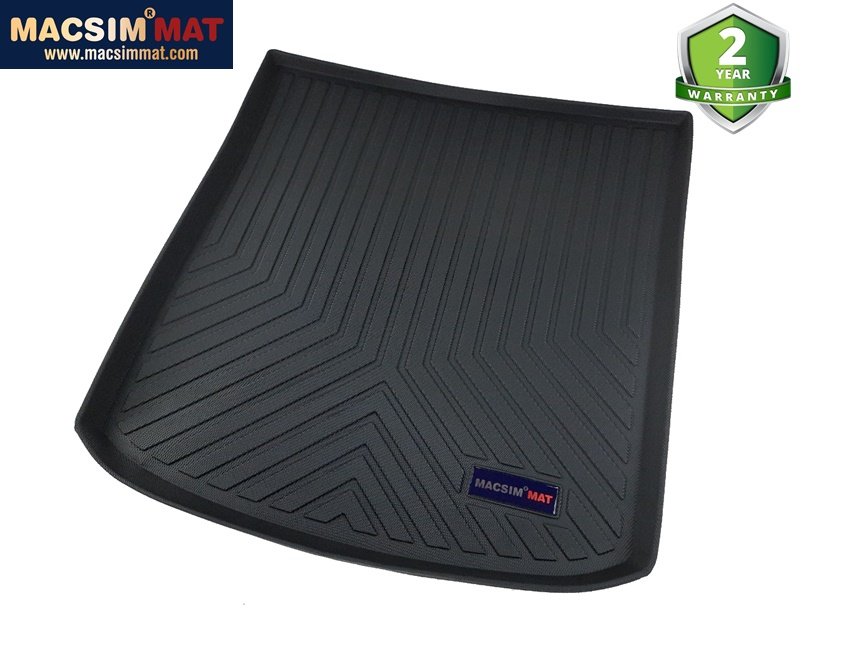 Thảm lót cốp xe ô tô Audi A5 2019-đến nay nhãn hiệu Macsim chất liệu TPV cao cấp màu đen(327)