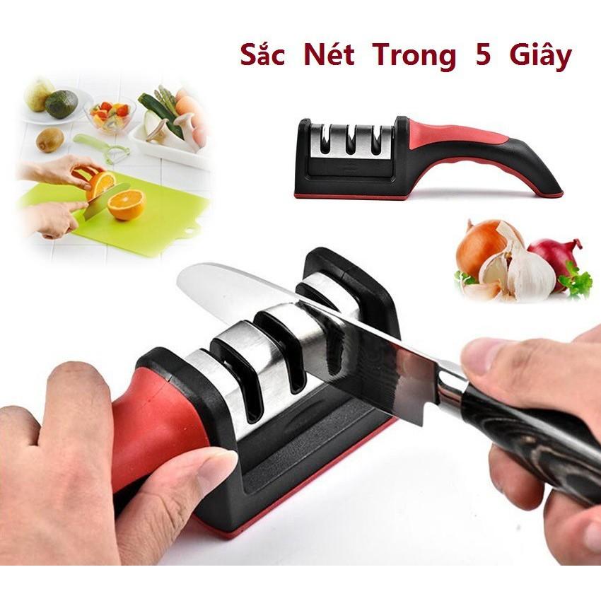 Combo sỉ 10 Dụng cụ mài dao kéo thông minh 3 lưỡi