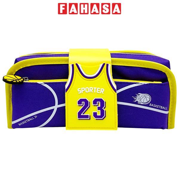 Bóp Viết Vải Sporter - 7914 - Màu Vàng Tím