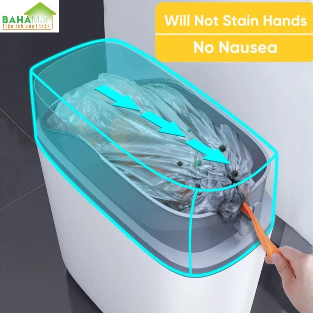 THÙNG RÁC DI ĐỘNG TỰ ĐỘNG ĐÓNG GÓI RÁC THẢI an toàn và không mùi, đóng gói nhanh chóng. Lưu trữ rác sạch sẽ,