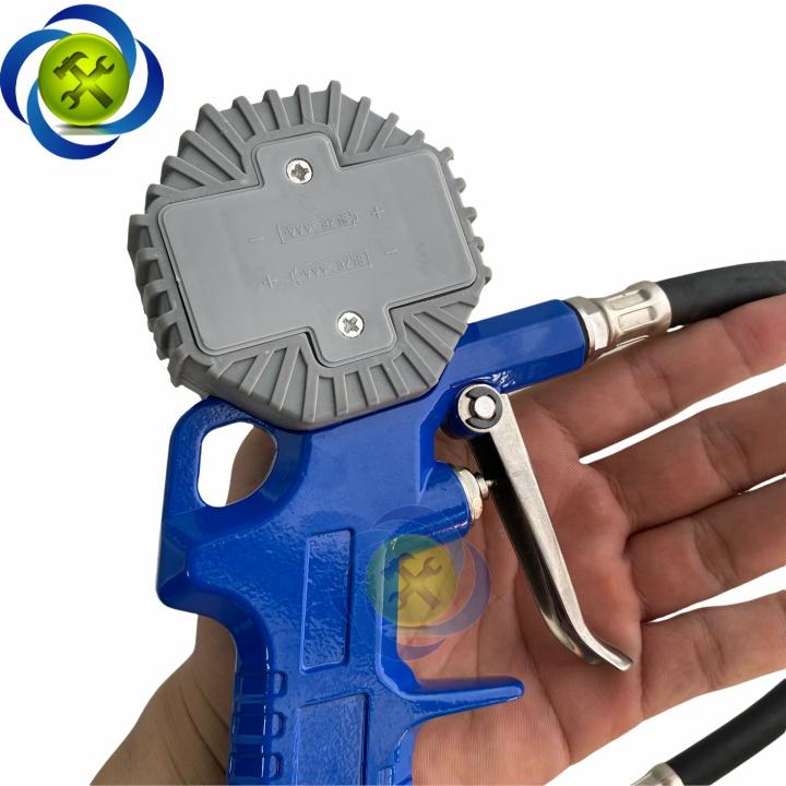 Dụng cụ bơm hơi có đồng hồ điện tử C-Mart S0015S