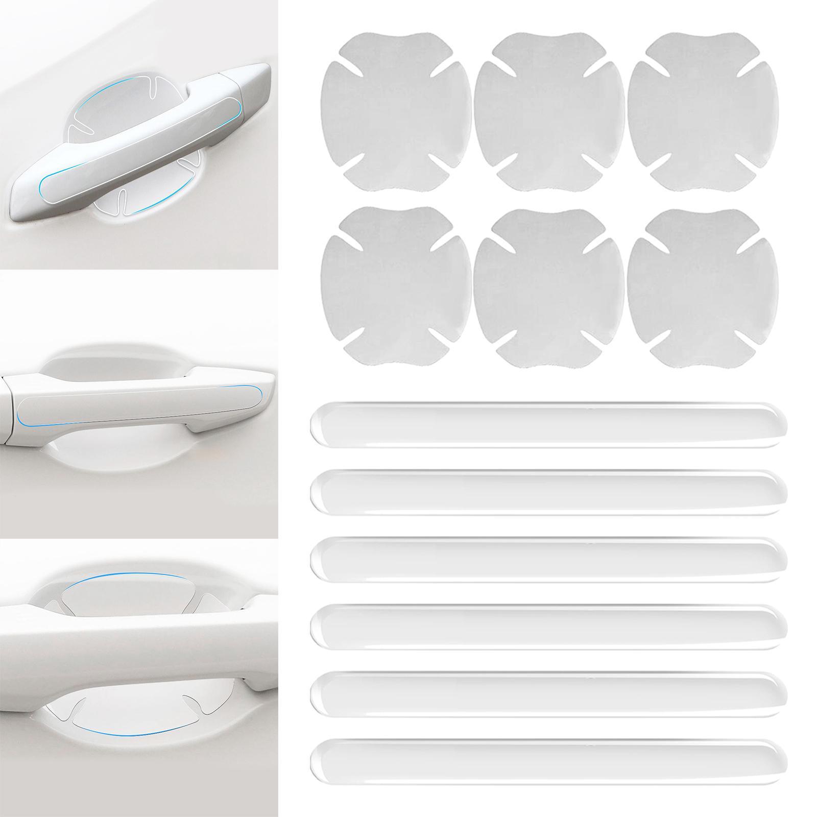 6 Pieces Car Door Handle Protective Film Guard for Byd Atto 3 Yuan Plus