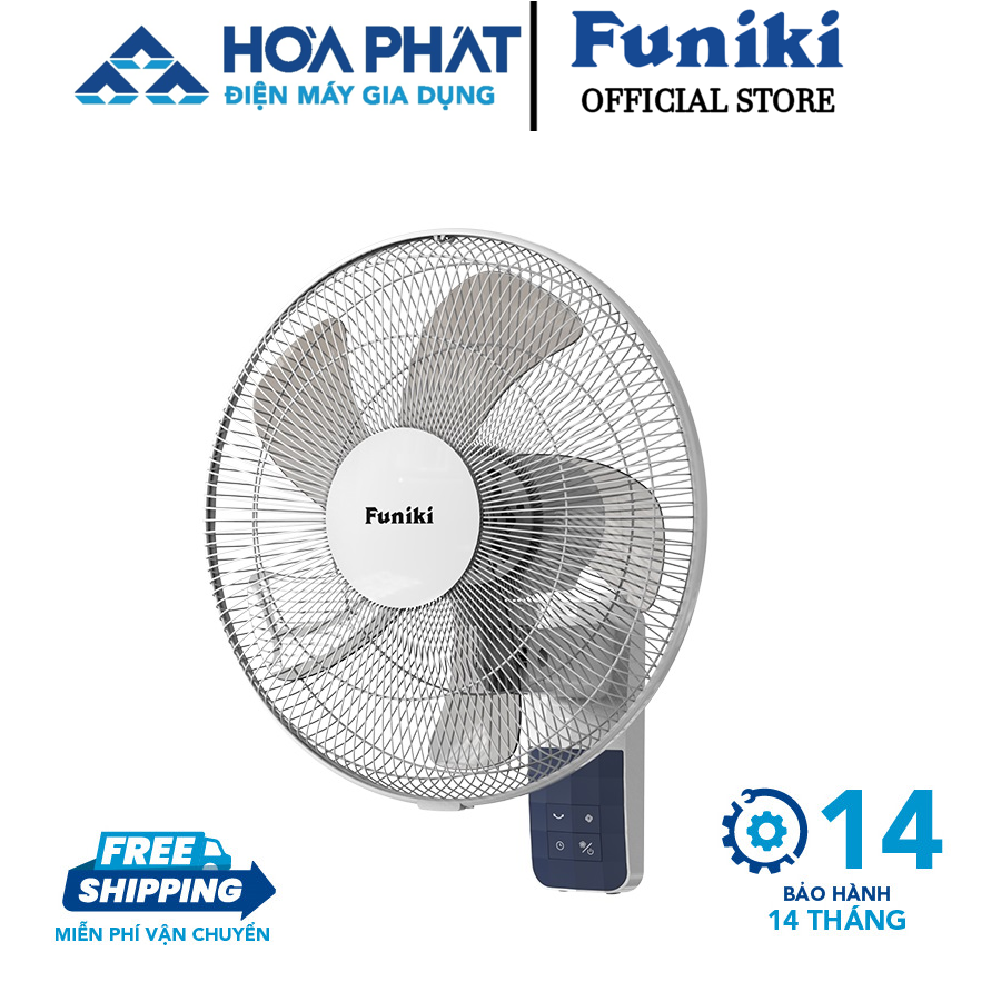 Quạt treo tường Funiki HQD5852 (Model 2024) - Hàng Chính Hãng