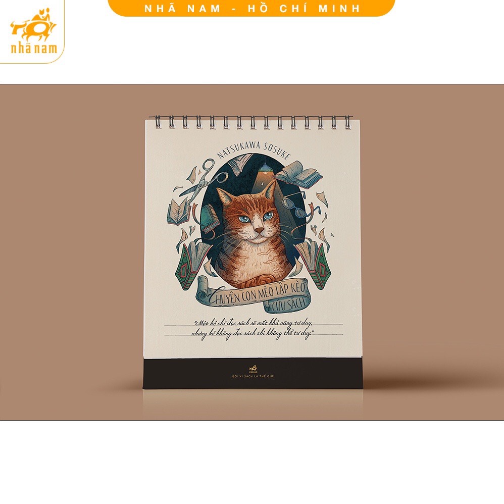 Lịch Nhã Nam - Những chú mèo văn chương - Happy New Year Quý Mão 2023