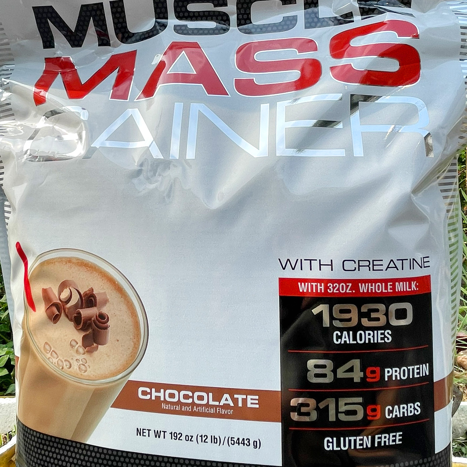 Sữa tăng cân tăng cơ cao cấp Muscle Mass Gainer bịch 5.4 kg hỗ trợ tăng cân tăng cơ nhanh cho người gầy kén ăn, khó hấp thụ thức ăn tự nhiên