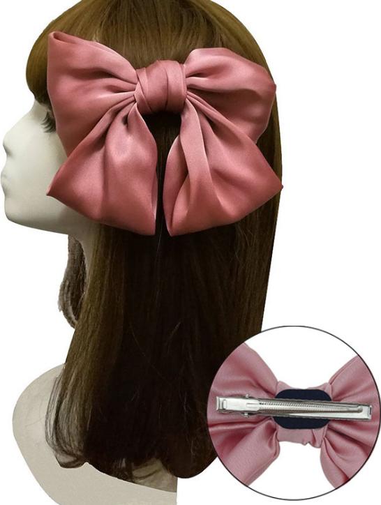 Dây buộc tóc Scrunchies lụa dáng dài dễ thương HD78