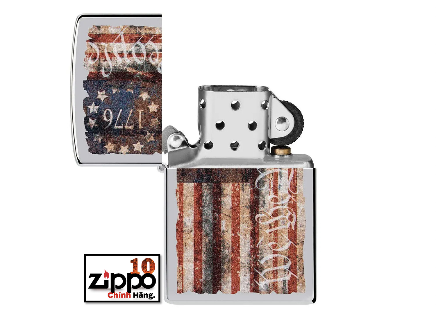 Bật lửa ZIPPO 49779 Americana Design - Chính hãng 100%