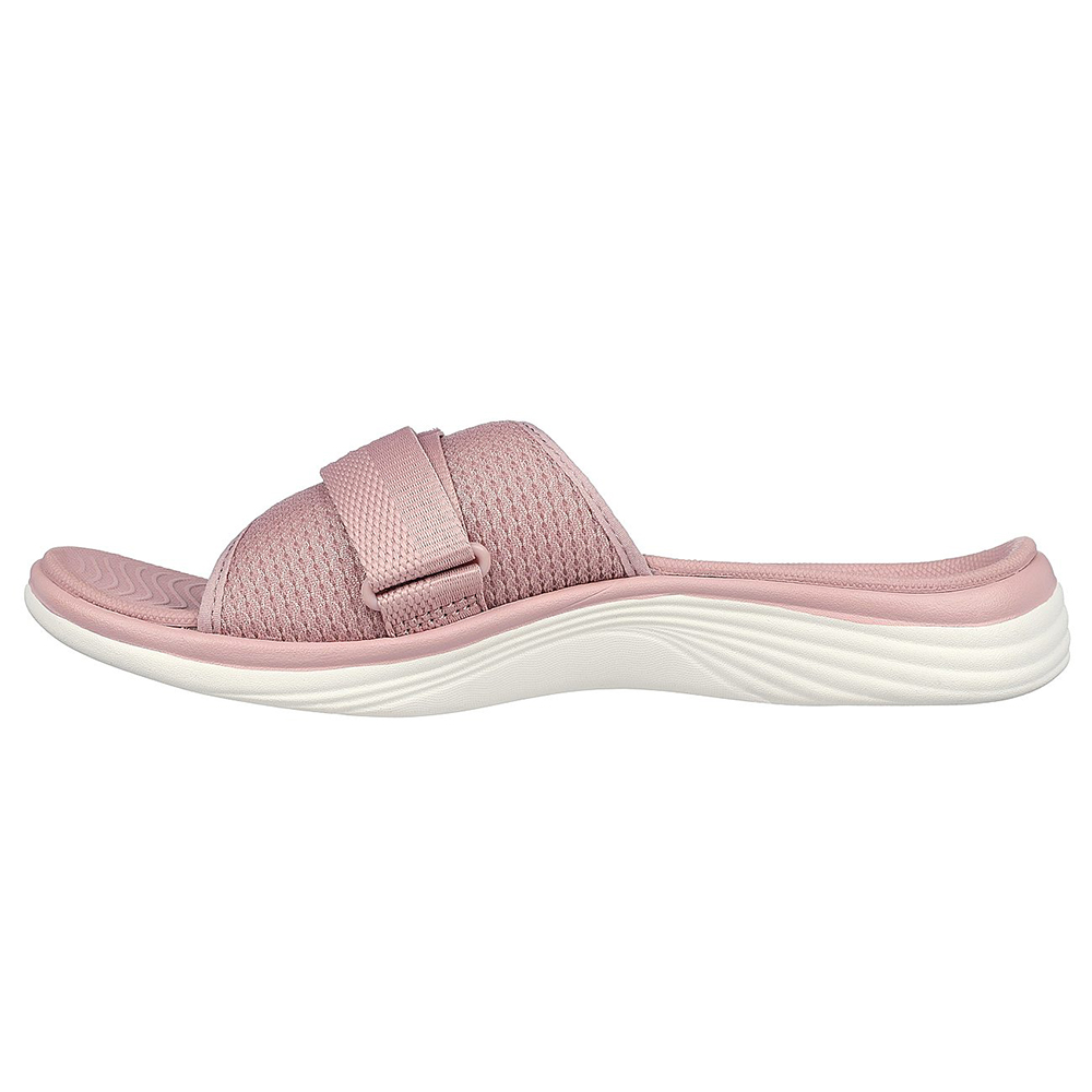 Skechers Nữ Dép Quai Ngang Đi Bộ Giặt Máy Được, Thường Ngày, Đi Học, Đi Làm On-The-GO Arch Fit Radiance Irresistible Walking Arch Fit, Machine Washable, Ultra Go - 141322-MVE