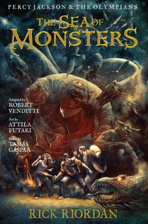 Sách ngoại văn: Percy Jackson And The Olympians - The Graphic Novel Book 2: The Sea Of Monsters