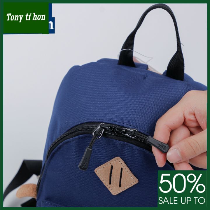 Tony tí hon -  Balo trẻ em THE NF BERKELEY BACKPACK chống thấm phụ liệu xịn - màu cam / vàng / xanh lam / đen / xanh nhạt