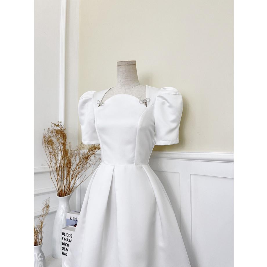 BBSTORE'S Đầm Xòe Tay Lỡ Dự Tiệc Sang Trọng -D1316