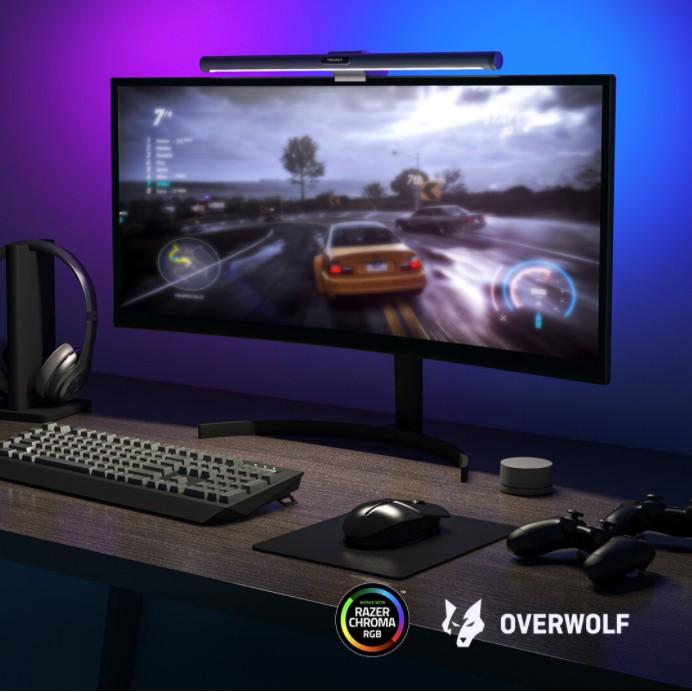 ĐÈN TREO MÀN HÌNH YEELIGHT YLTD003 - Bảo vệ mắt - Điều chỉnh màu RGB - Hỗ trợ Razer Chroma và OverWolf