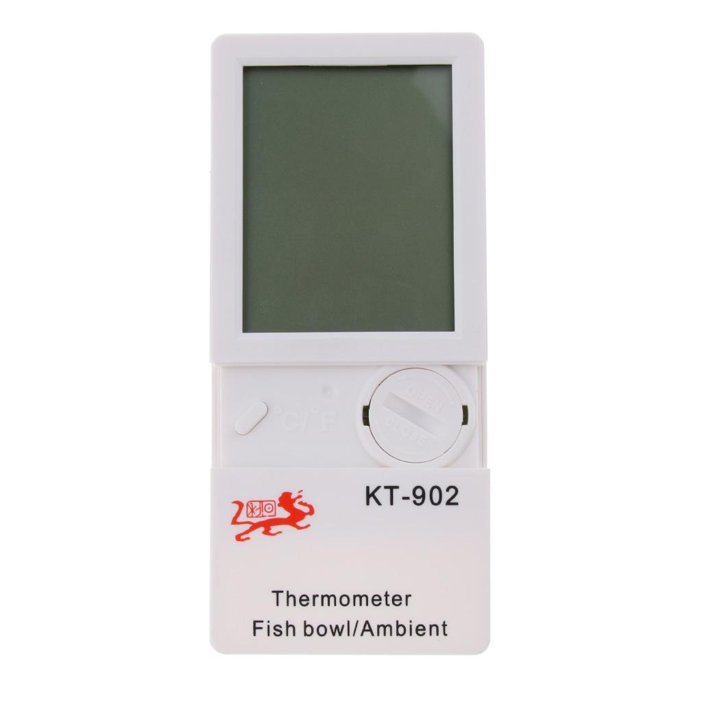New LCD Digital Fish Reptile Aquarium Tank Water/Indoor Thermometer Temperature