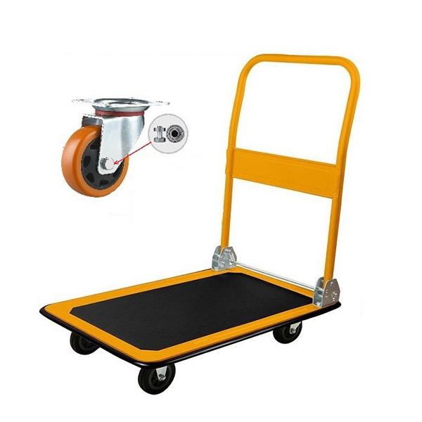 XE ĐẨY HÀNG 4 BÁNH GẤP GỌN (150KG) INGCO HPHT11502 - HÀNG CHÍNH HÃNG