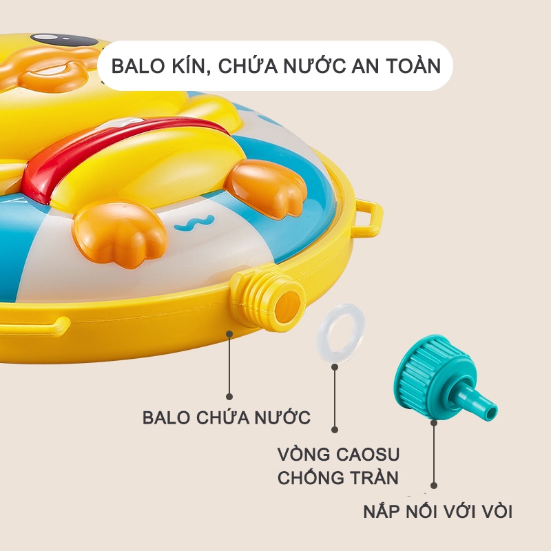 Balo Súng Nước Hình Ngựa Pony - Hươu - Vịt Siêu Đáng Yêu - Đồ Chơi Cho Bé Súng Nước Siêu Hót Năm 2023 - Đồ Chơi Trẻ Em HT SYS