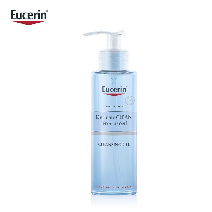 Hình ảnh Eucerin Gel Rửa Mặt Dành Cho Da Nhạy Cảm Dermato Clean 200ml (NEW)