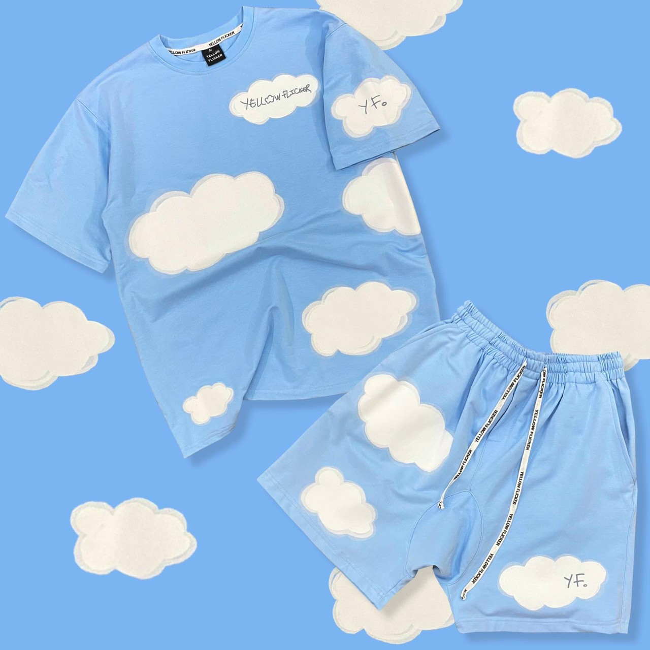 Set đồ bộ đám mây Ulzzang, BỘ ĐỒ NỮ BỘ ĐỒ MẶC NHÀ NỮ , ĐỒ BỘ THUN NỮ, đồ bộ thể thao, set bộ đồ unisex phong cách hàn quốc, Set Đồ Thể Thao 2 Món Thời Trang Mùa Hè Cho Nam Nữ, Set đồ bộ chất thun cotton co giản