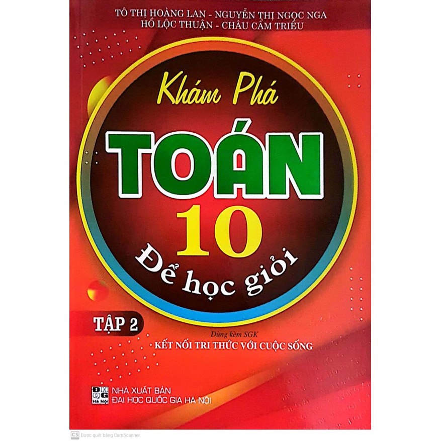 Com Bo Khám Phá Toán Lớp 10 Để Học Giỏi Tập 1 + Tập 2 - HA
