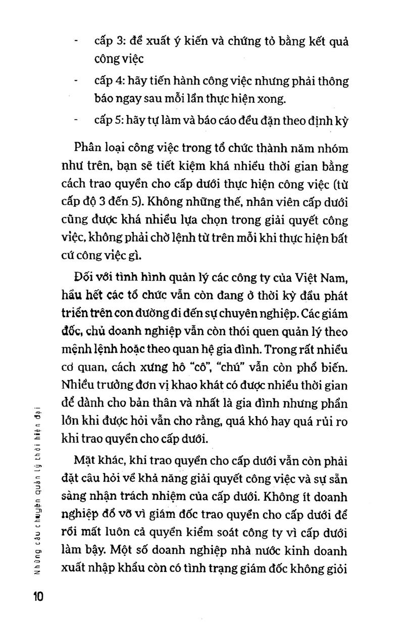 Những Câu Chuyện Quản Lý Thời Hiện Đại