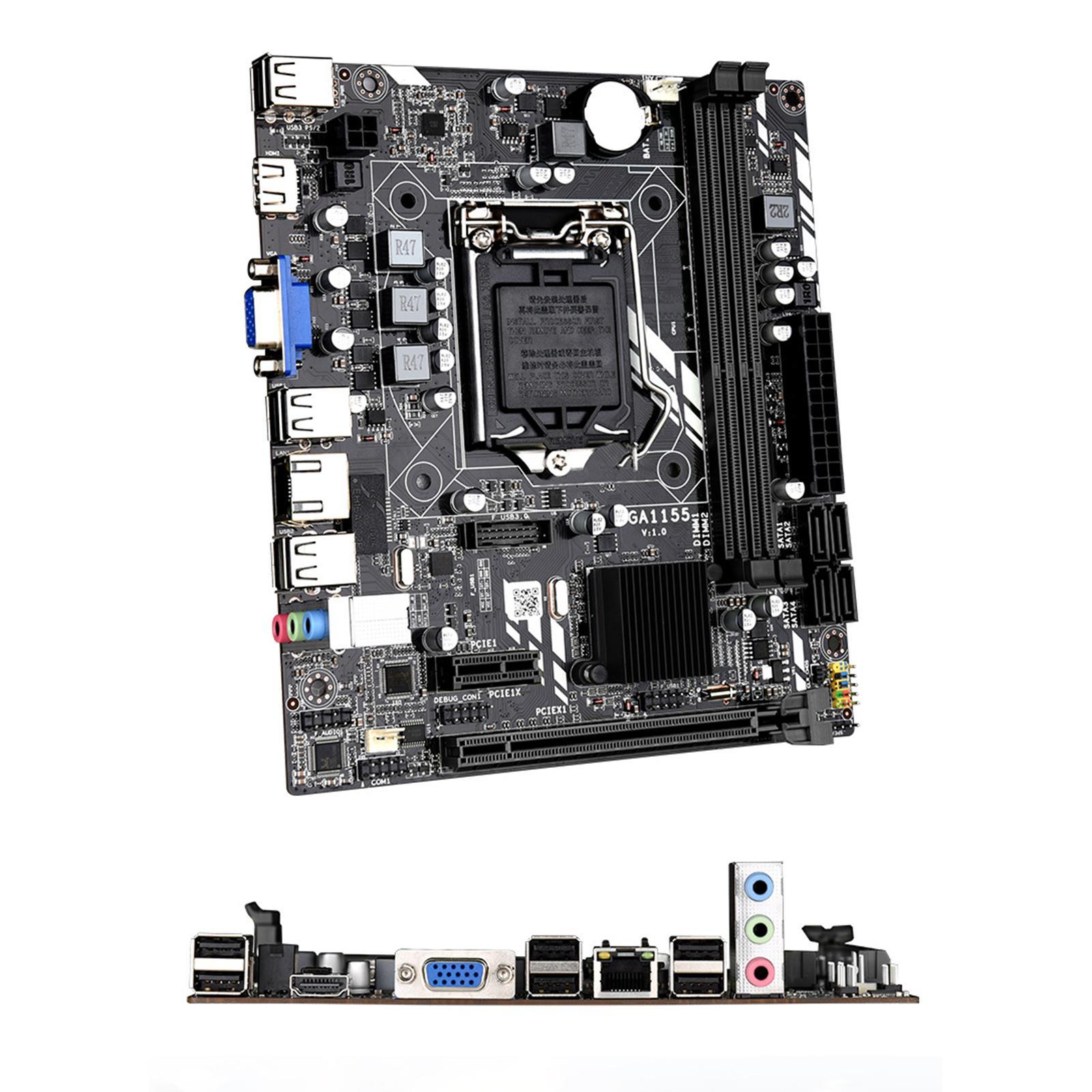 H61M Desktop Computer Motherboard VGA+ Support LGA 1155 Spare Parts