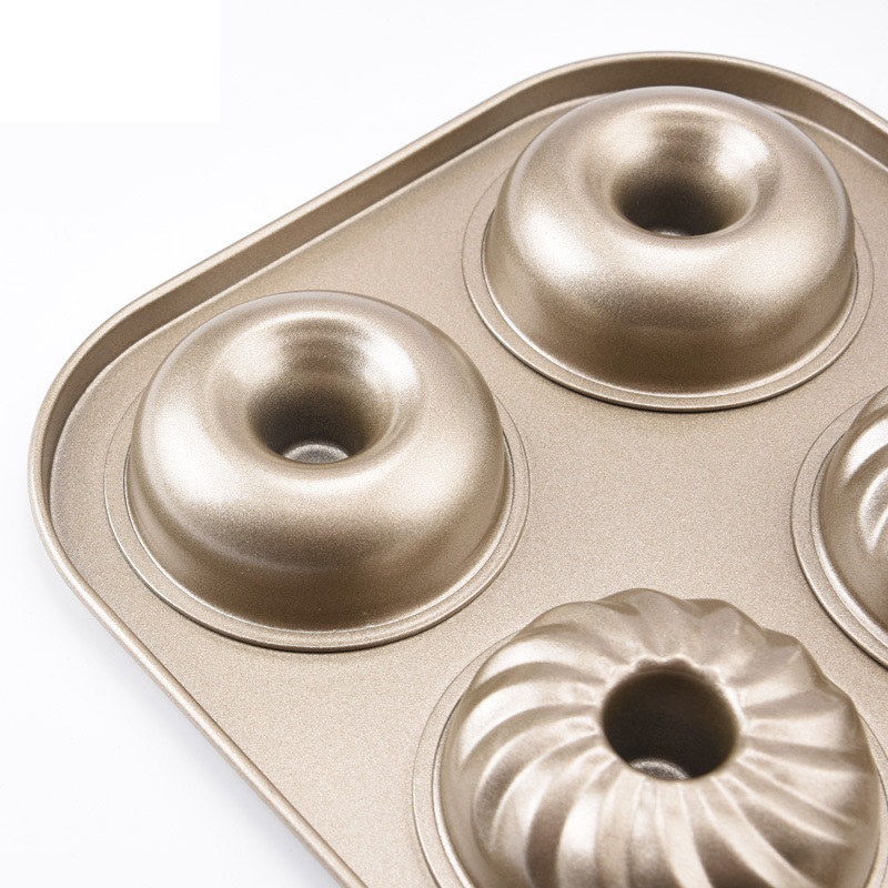 Khuôn nướng bánh tròn thép cacbon chống dính không gỉ cao cấp kích thước 26.5cm*18.5cm