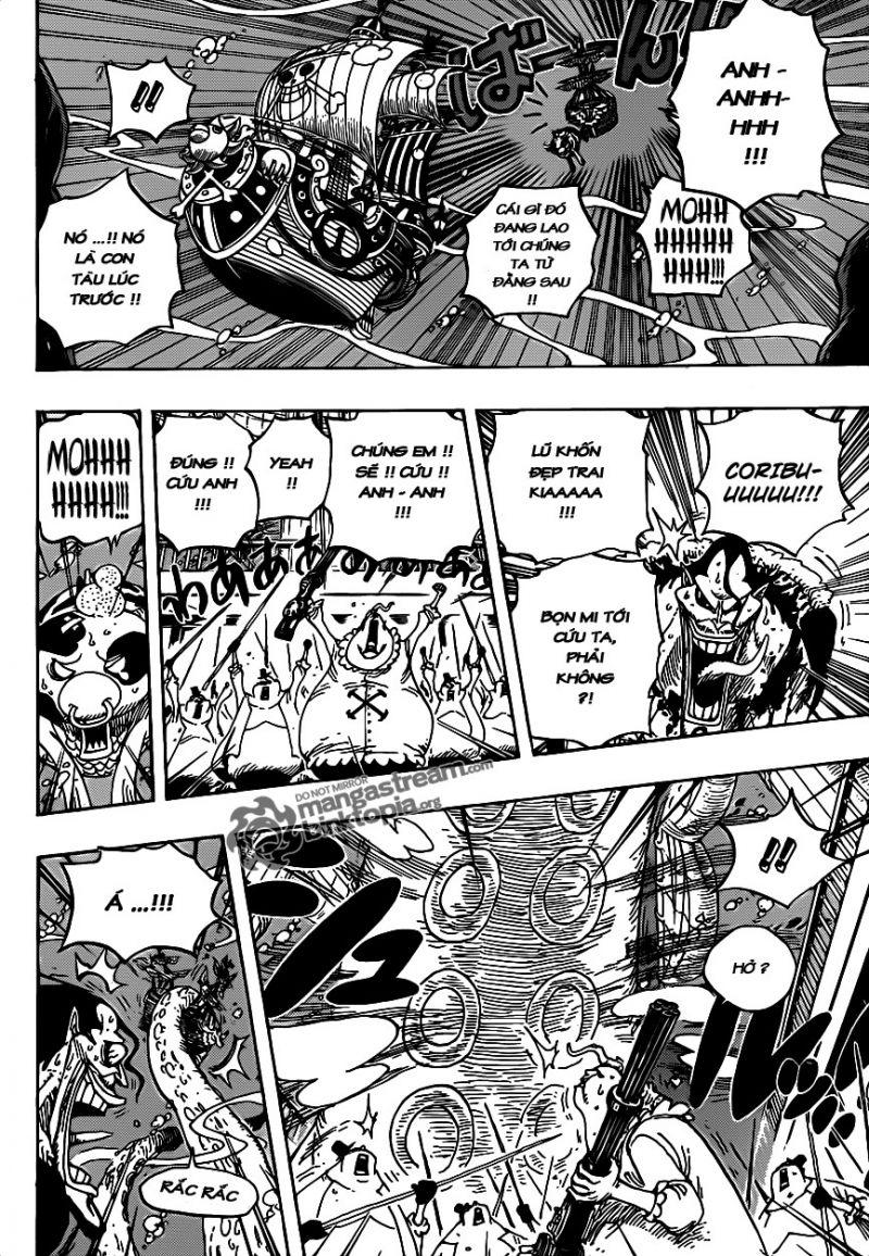 đảo hải tặc - one piece chapter 605 4