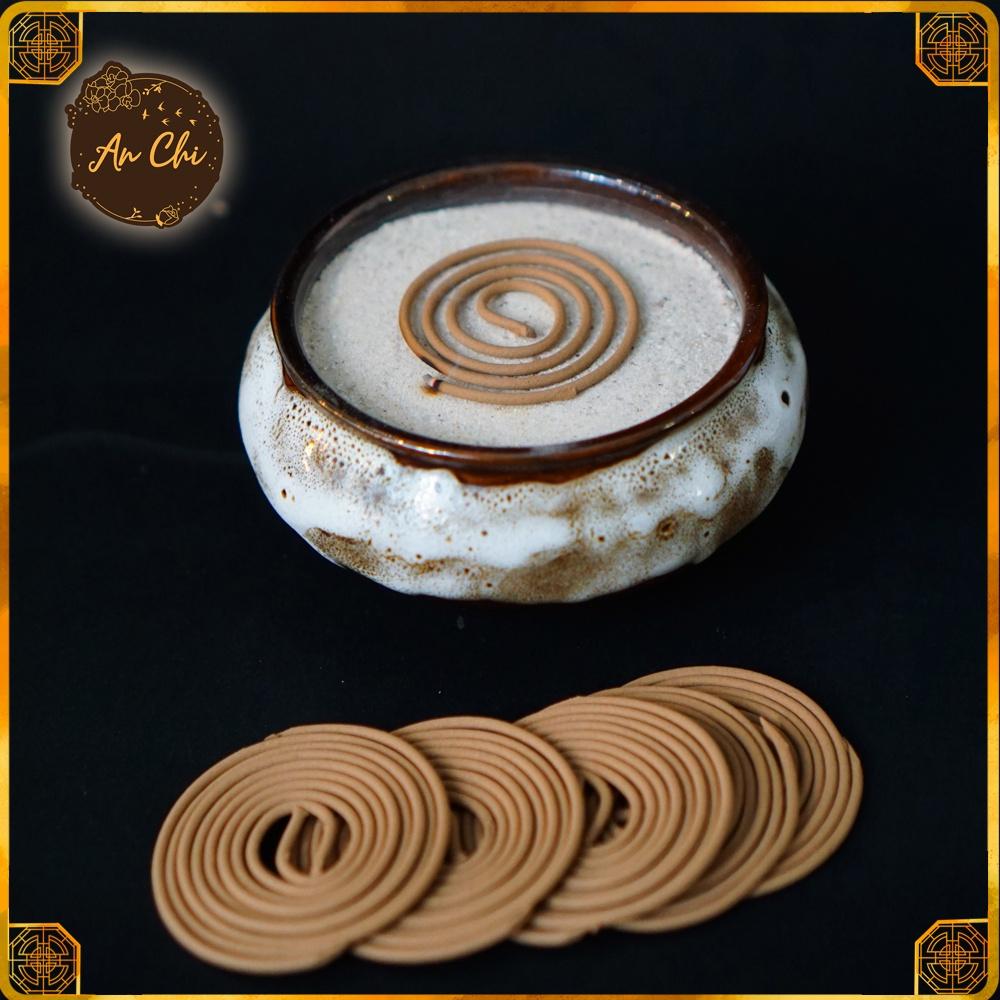 Nhang Trầm Hương Khoanh Cháy 4 Giờ Organic An Chi Mùi Thơm Tự Nhiên Không Hóa Chất Ít Khói