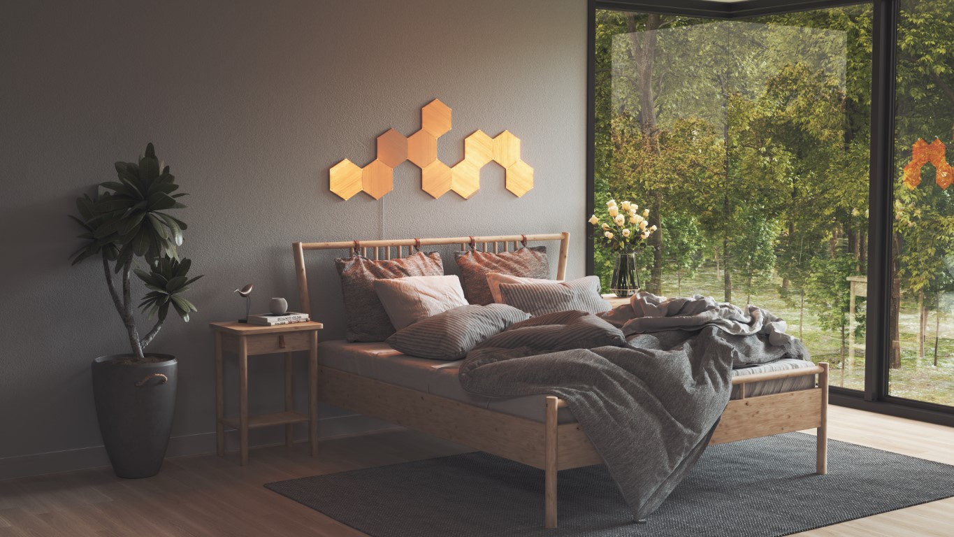 Bảng điều khiển dành cho bộ đèn LED lắp ghép thông minh Nanoleaf Elements